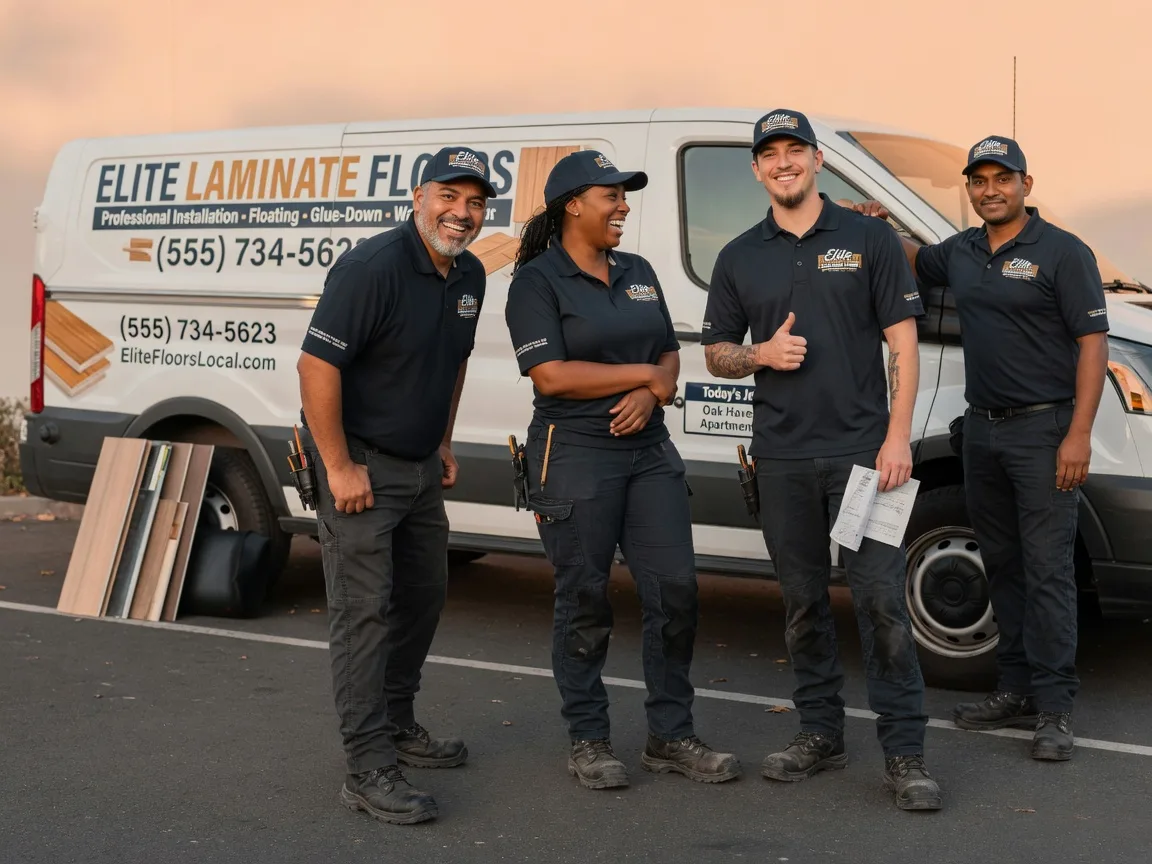 Laminate flooring installation company in Ebervale, PA
